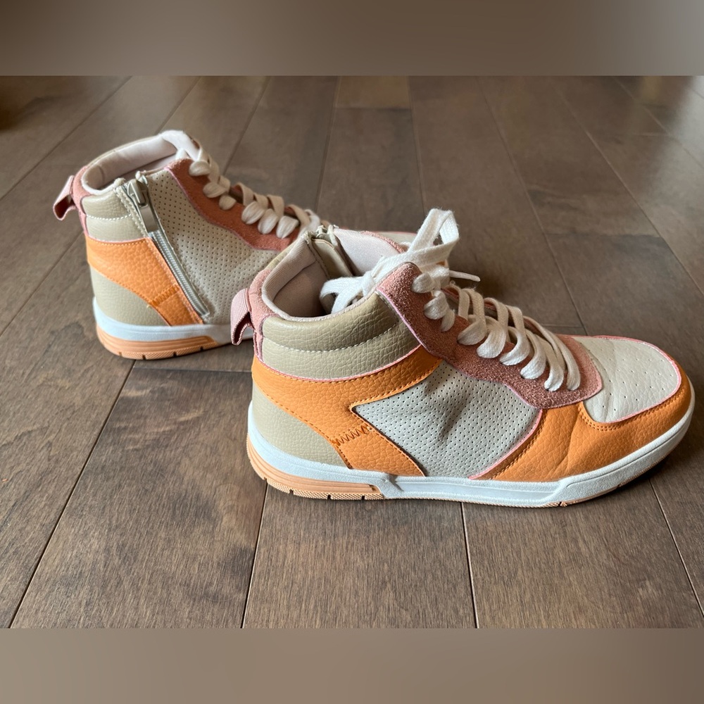 Call It Spring vegan high top sneakers